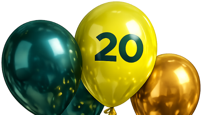 20 jaar 2